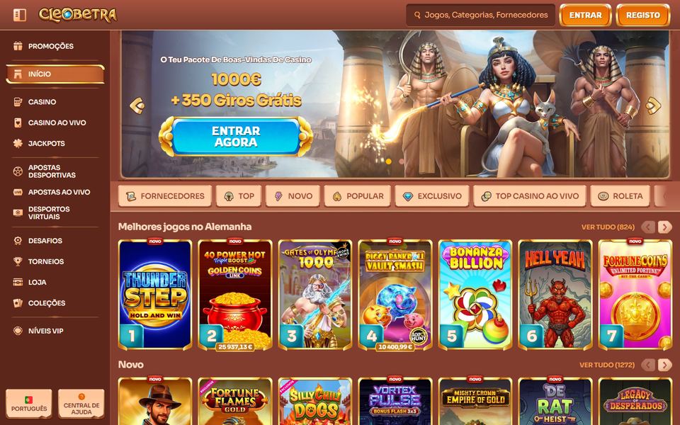 Cleobetra Casino — lobby